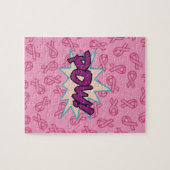 Puzzle Superhéros de cancer du sein (Horizontal)