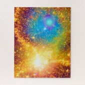 Puzzle Supernova brillante et violet d'Imaginaire (Vertical)