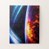 Puzzle Supernova Planet sous ciel cosmique Extraordinaire (Vertical)