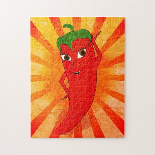 Puzzle Superstar vintage Red Pepper (Vertical)