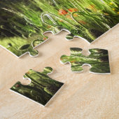 Puzzle sur la faune-Coquelicots rouges (Côté)