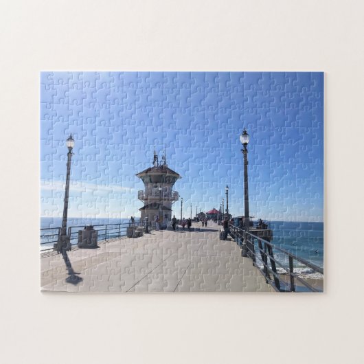 Puzzle Sur la jetée, Huntington Beach, Californie (Horizontal)