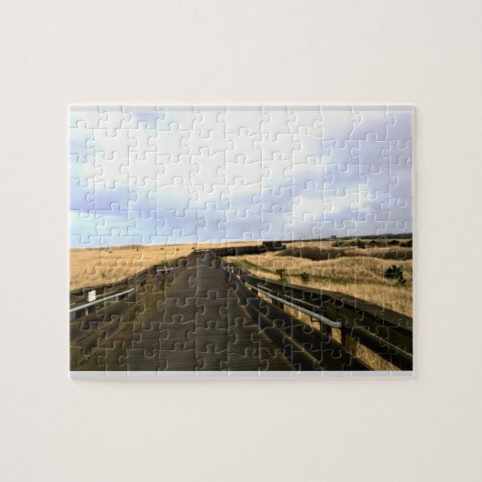Puzzle Sur la promenade, Long Beach, Washington (Horizontal)