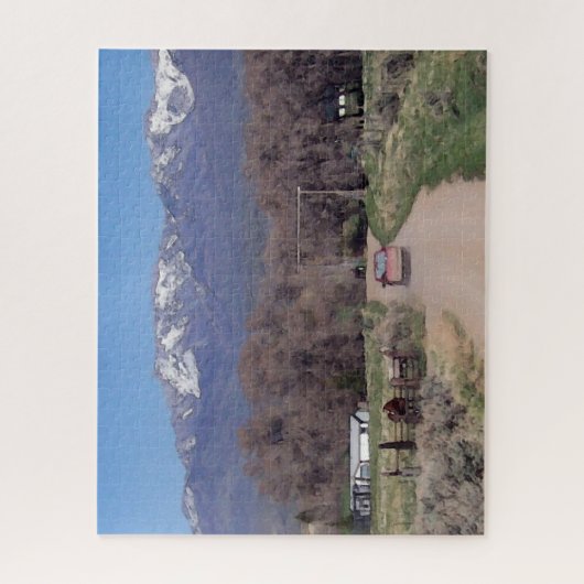 Puzzle Sur la route à la maison (Vertical)