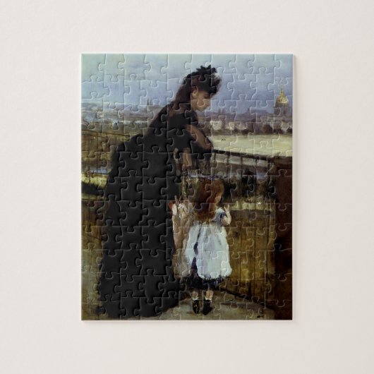 Puzzle Sur le balcon par Berthe Morisot (Vertical)
