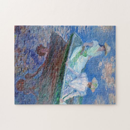 Puzzle Sur le bateau, Monet (Horizontal)