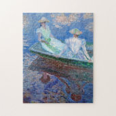 Puzzle Sur le bateau, Monet (Vertical)