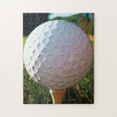 Puzzle Sur Le Golf Du Tee (Vertical)