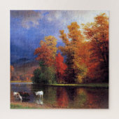 Puzzle Sur le Saco par Albert Bierstadt (Vertical)