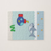 Puzzle sur le temps de bain (Horizontal)