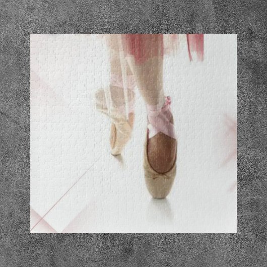Puzzle Sur les chaussures de ballet de Pointe