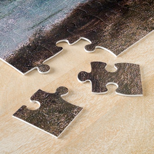 Puzzle Sur l'Hudson, Albert Bierstadt (Côté)