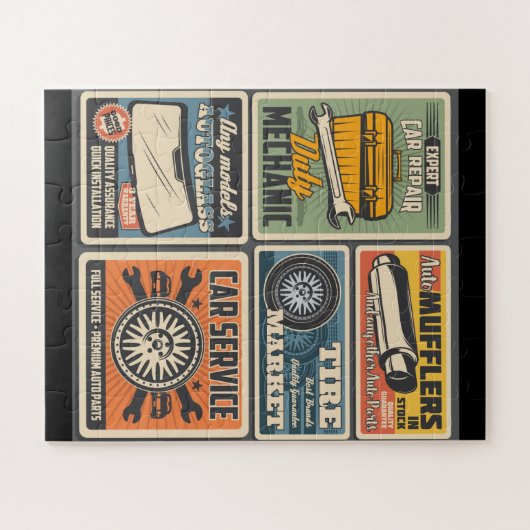 Puzzle suranné (Horizontal)