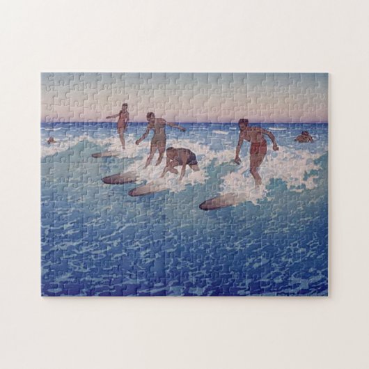 Puzzle "Surf-Cavaliers, Honolulu" - Charles W. Bartlett (Horizontal)