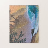 Puzzle Surf de plage de baie de Hanalei (Vertical)