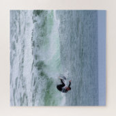 Puzzle Surf en Floride - Plage de Cocoa - 20x20 (Horizontal)