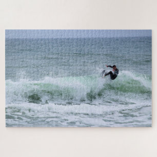 Puzzle Surf en Floride - Plage de Cocoa - 20x30