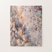 Puzzle Surf Et Coquillages Entrants Sur L'Île De Sanibel (Vertical)