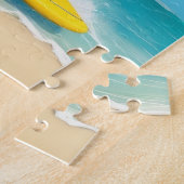 Puzzle Surf Père Noël (Côté)