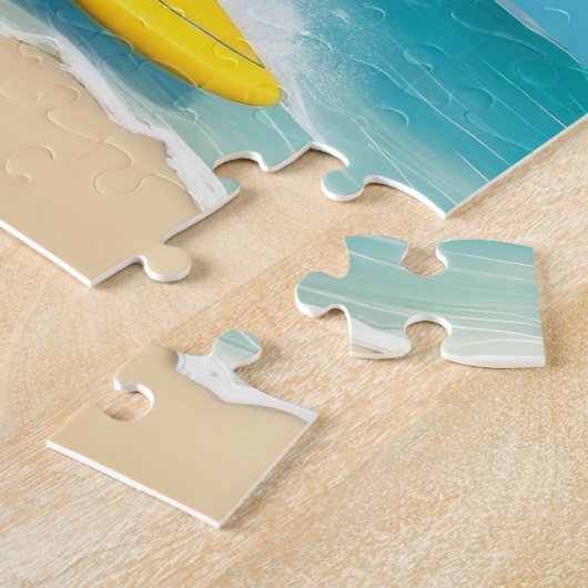 Puzzle Surf Père Noël (Côté)