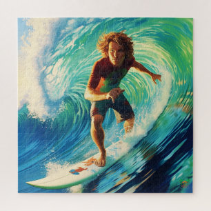 Puzzle Surf vers le haut
