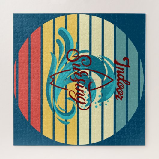 Puzzle Surf vintage (Horizontal)