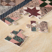 Puzzle Surface composée aux formes géométriques (Côté)