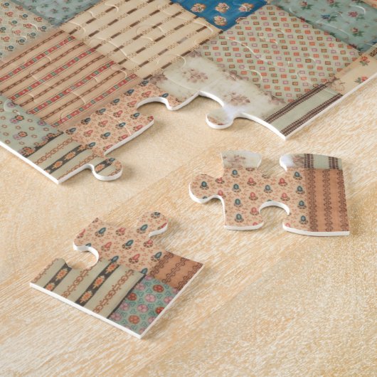 Puzzle Surface composée en teintes muettes (Côté)