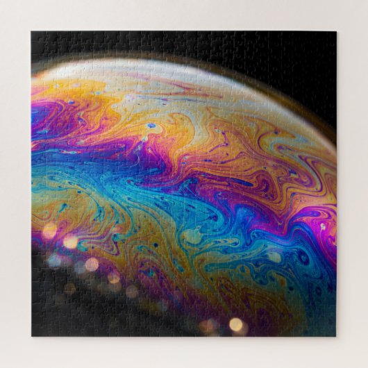 Puzzle Surface de bulle de savon Macro (Vertical)