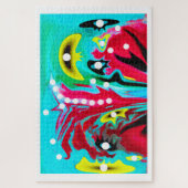 Puzzle Surface d'une lune alien (Vertical)