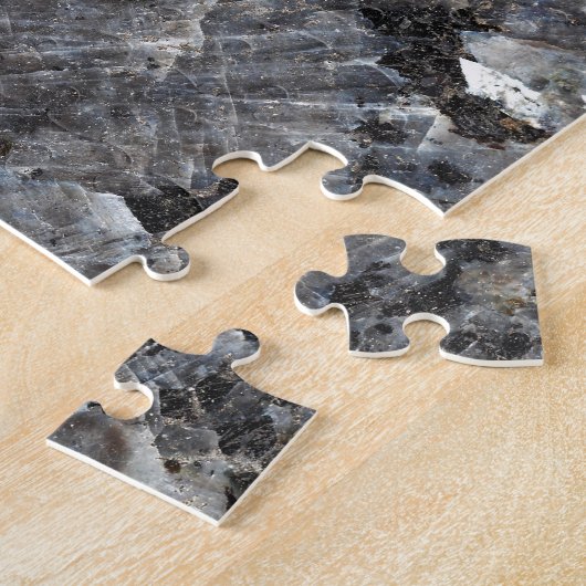 Puzzle Surface d'une roche de labradorite (Côté)