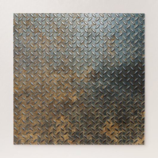 Puzzle Surface métallique, arrière - plan de texture réfl (Vertical)