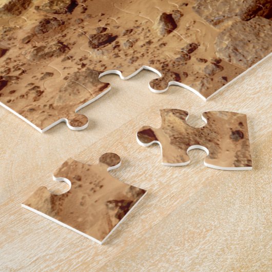 Puzzle Surface rocheuse de la planète Mars (Côté)