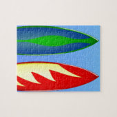 Puzzle Surfboards surf rétro (Horizontal)