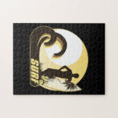 Puzzle Surfer de coucher du soleil (Horizontal)