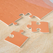 Puzzle Surfer solitaire sur la plage (Côté)