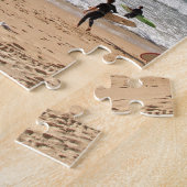 Puzzle Surfers à la plage virile, Australie (Côté)