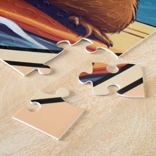 Puzzle Surfing Sloth (Côté)