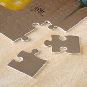 Puzzle Surprise de jour de lessive rétro enjoué (Côté)