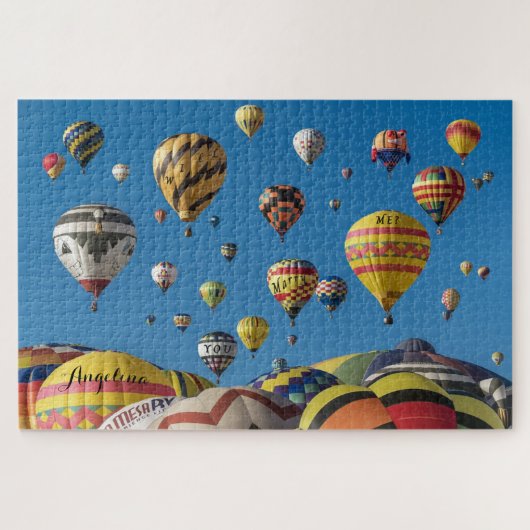 Puzzle Surprise Hot Air Balloon Proposition de mariage Pu (Horizontal)