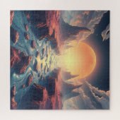 Puzzle Surreal Dream World Ethereal Ai Art (Horizontal)