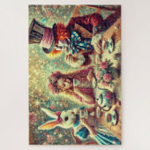 Puzzle Surreal Fantasy Alice In Wonderland Tea Time (Vertical)