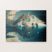 Puzzle Surreal Futuristic Alien Woman Lanscape (Horizontal)