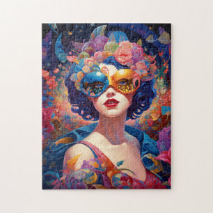 Puzzle Surreal Lady Imaginaire Art