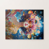 Puzzle Surreal Lady Imaginaire Art (Horizontal)