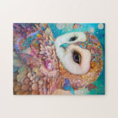 Puzzle Surreal Owl Imaginaire Art (Horizontal)