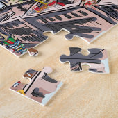 Puzzle Surreal Pop Art Busy Ville de St Louis (Côté)