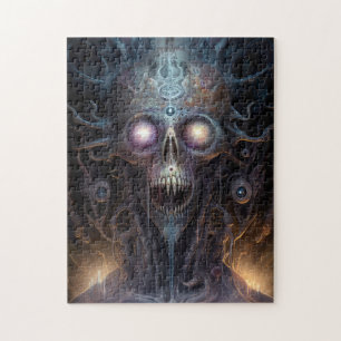 Puzzle Surreal Skull Gothique Horror Art