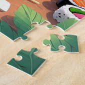 Puzzle "Sushi Party with Dachshunds - Cute Chef Chien Puz (Côté)