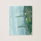 Puzzle Suspension Bridge Waterford Irlande. (Vertical)